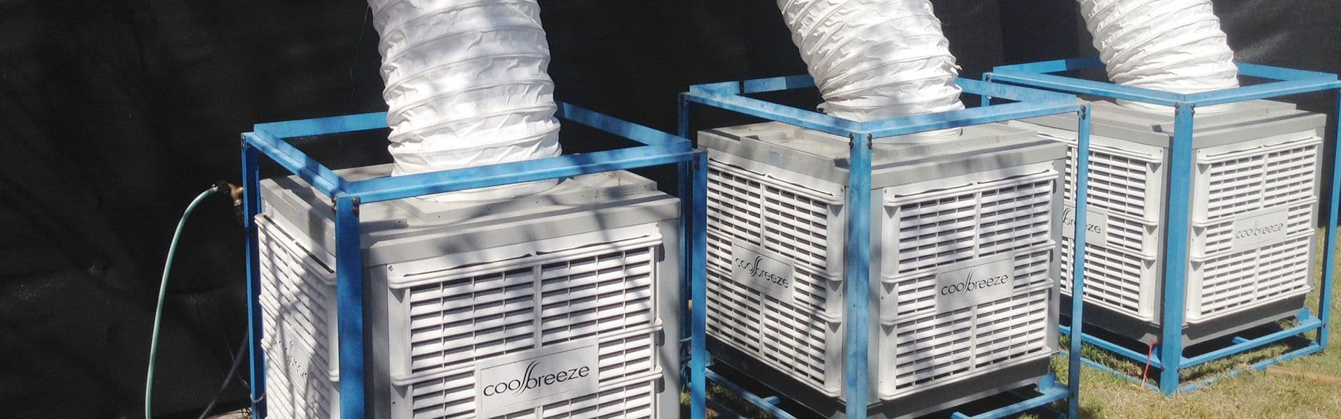 article image portable temporary ducting hvac ac cooling