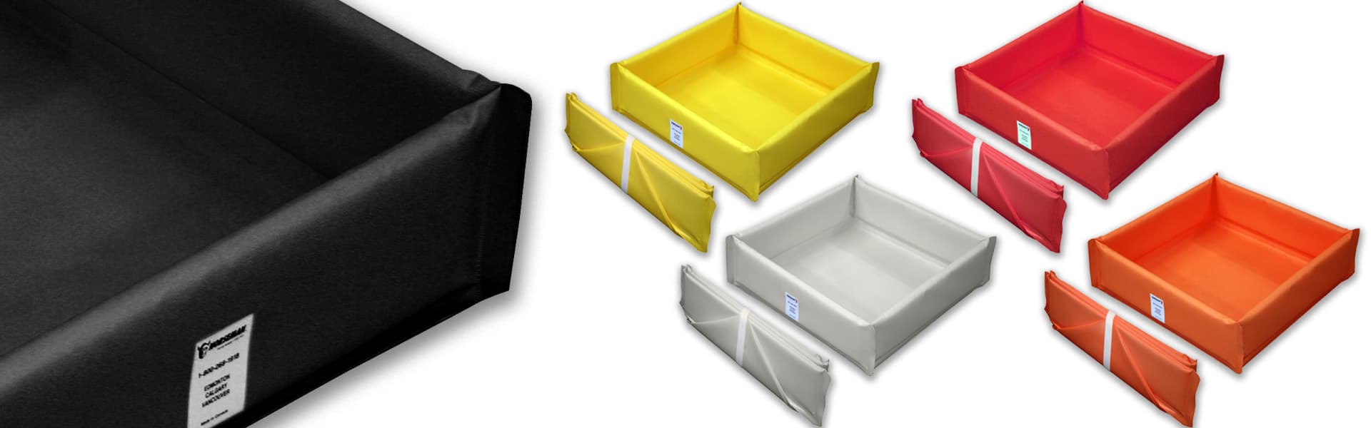 portable secondary containment berm type article