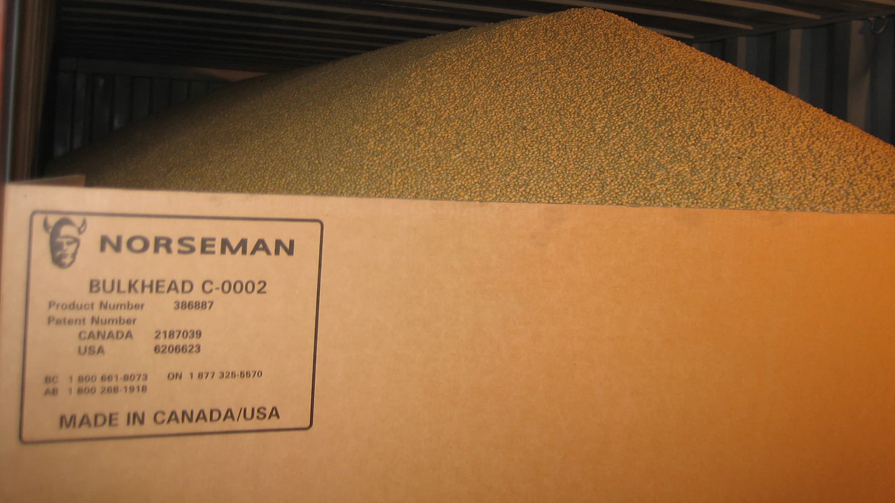 Bulkhead System for Cargo Containers